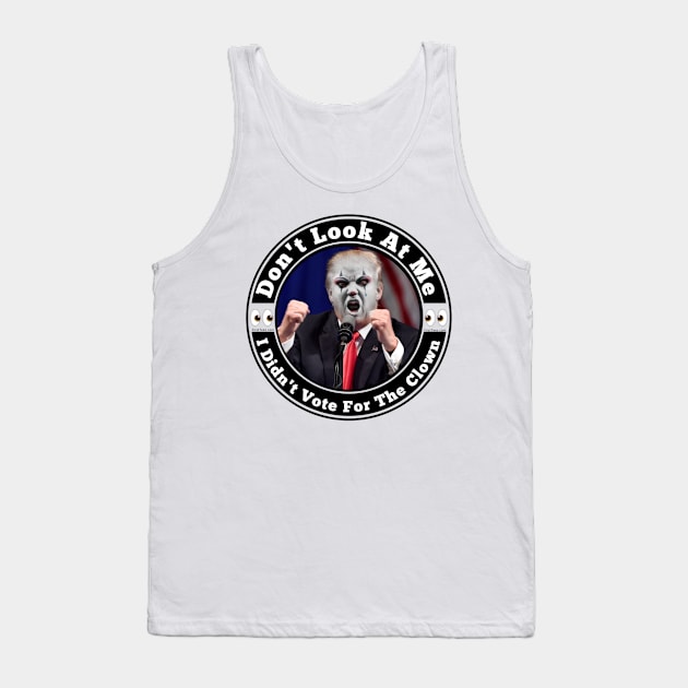 Trump Is Not My President Tank Top by FirstTees